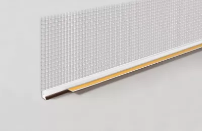 Profil PVC cu plasa pentru ferstre si usi, 2.5m/buc