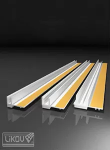 Profil tencuiala pervaz PVC 15mm, 2.4m/buc
