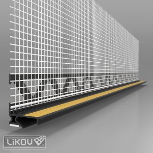 Profil PVC cu plasa ADAPT-2D pentru ferstre si usi, antracit, 2.6m/buc-AP260ADAPT-7016.jpg