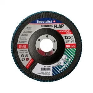 Disc lamelar frontal Premium pentru metal, 125mm