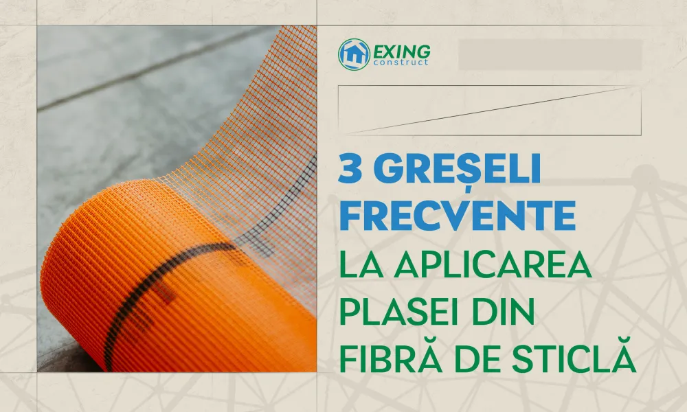 3 greșeli frecvente la aplicarea plasei din fibră de sticlă