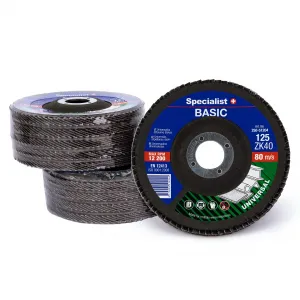 Disc lamelar frontal Basic pentru metal, 125mm