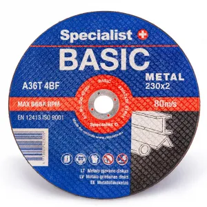 Disc debitare Basic pentru metal