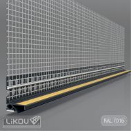 Profil PVC cu plasa FLEX-2D pentru ferstre si usi, antracit, 2.6m/buc-AP260FLEX-7016.jpg