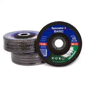 Disc lamelar frontal Basic pentru metal, 125mm