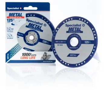 Disc diamantat pentru metal, 125mm