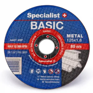 Disc debitare Basic pentru metal