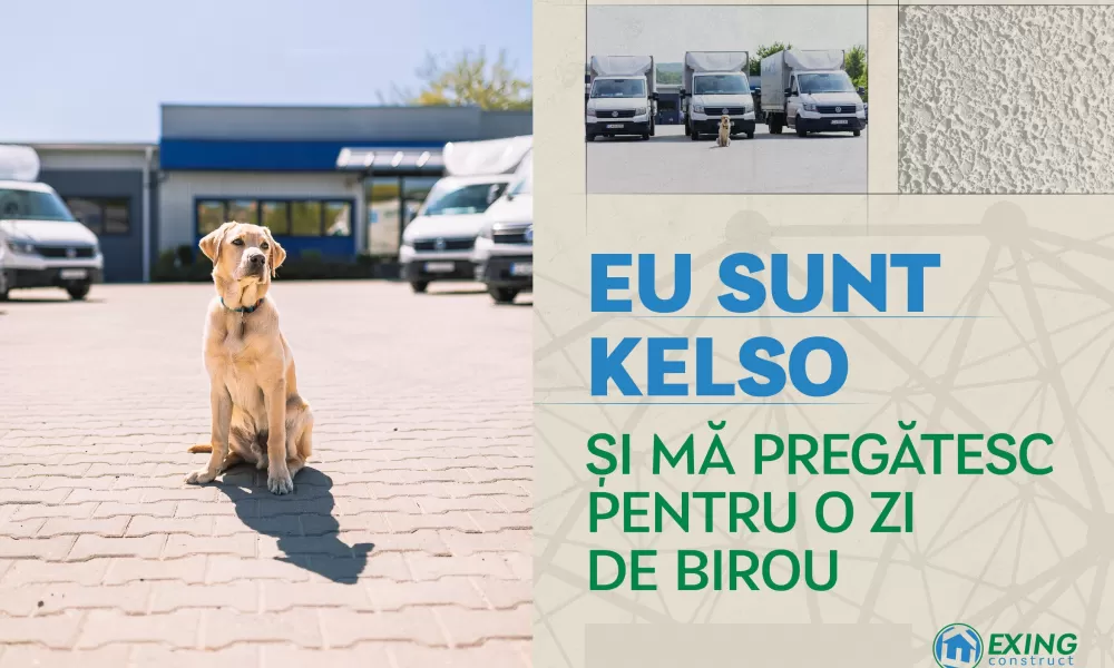 Eu sunt Kelso și mă pregătesc pentru o zi de birou