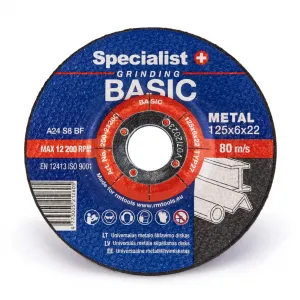 Disc de slefuit pentru metal, 125mm