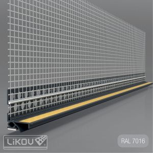 Profil PVC cu plasa FLEX-2D pentru ferstre si usi, antracit, 2.6m/buc-AP260FLEX-7016.jpg