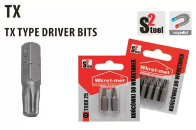 Bit pentru insurubare TORX