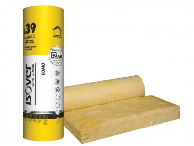 Vata minerala de sticla DOMOTWIN - 2x60mm