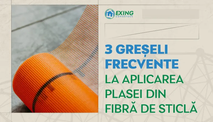 3 greșeli frecvente la aplicarea plasei din fibră de sticlă