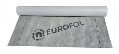 Folie de difuzie EUROFOL gri descis, 120gr/mp