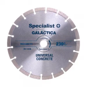 Disc diamantat Galactica pentru beton, 230mm