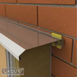 Profil de inchidere 100mm pentru izolatii termice