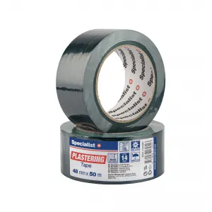 Banda adeziva pentru tencuiala, verde, 48mm