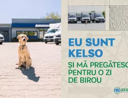 Eu sunt Kelso și mă pregătesc pentru o zi de birou