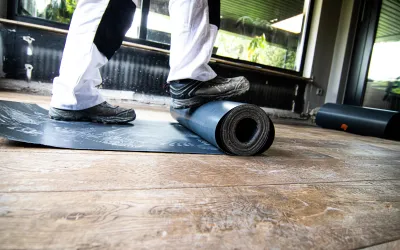 Carton laminat pentru protectie podea