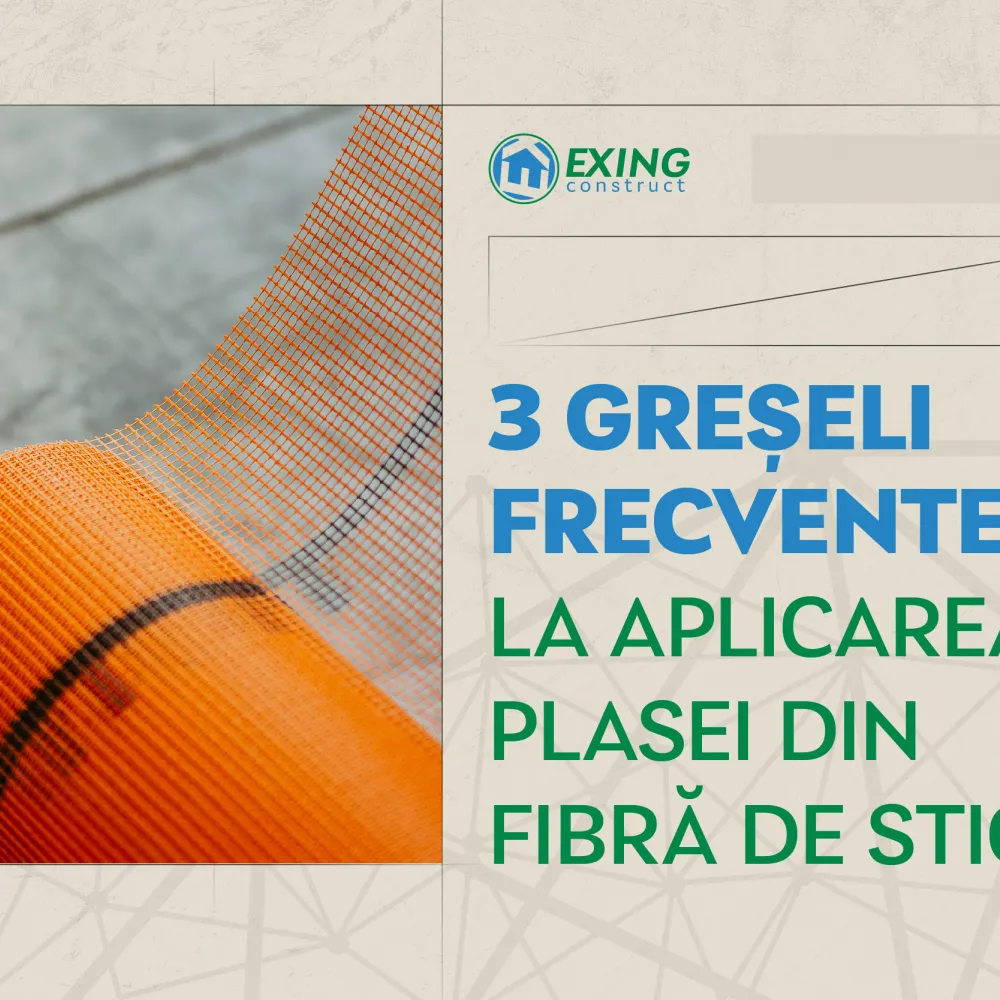3 greșeli frecvente la aplicarea plasei din fibră de sticlă