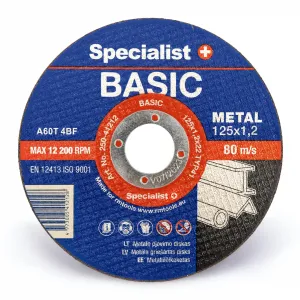 Disc debitare Basic pentru metal